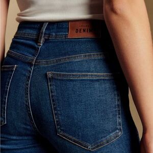 Sezane Slim Parfait Blue Denim Jeans
